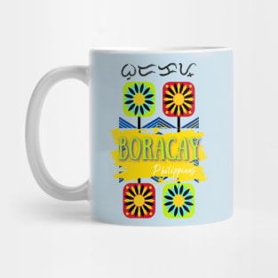 Baybayin word Boracay Philippines Mug